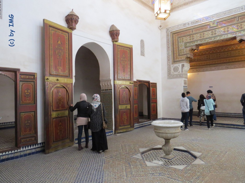 bahia palast marrakesch marokko