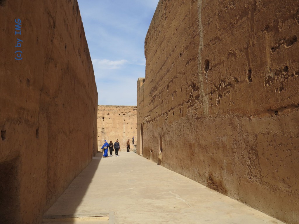 El Badi Palast Marrakesch Marokko