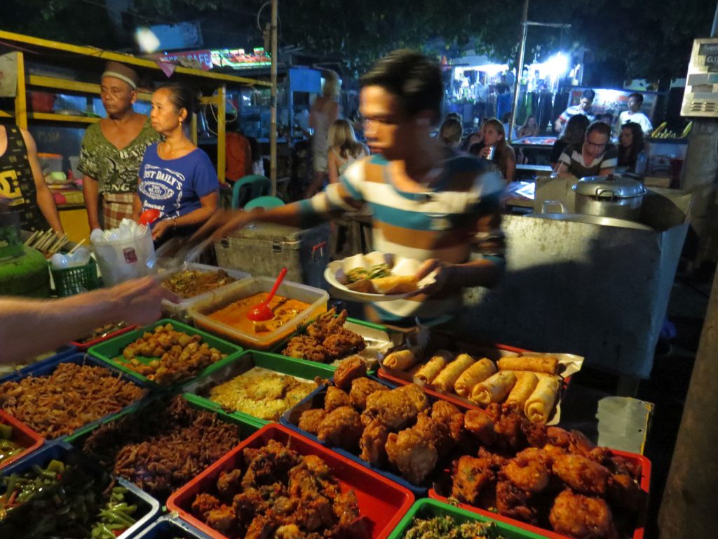 Food Night Market Gili Trawangan