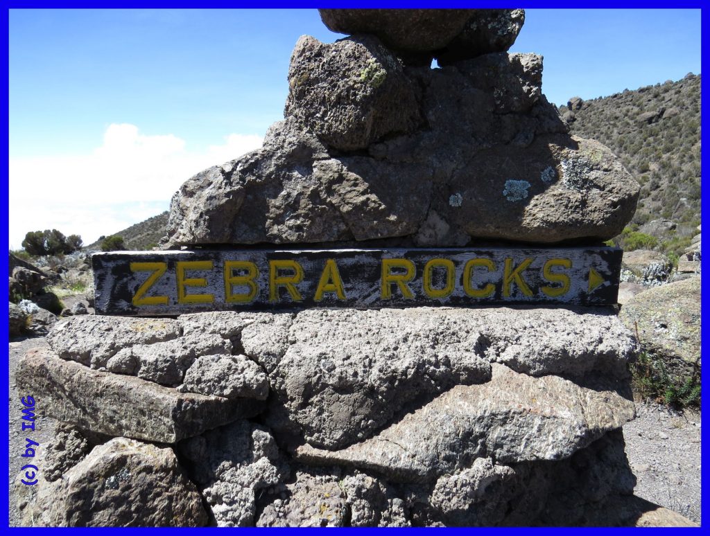 Zebra Rock Kilimanjaro Trekking Zebra-Rock
