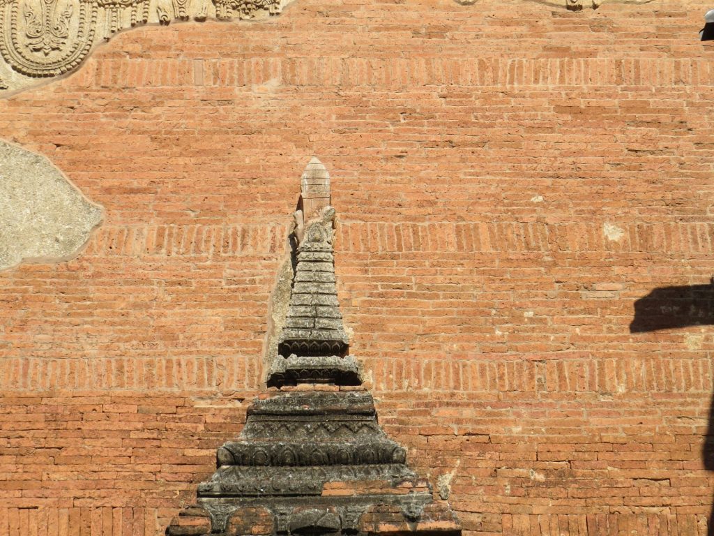 erdbebensicher Mauerwerk Htlilominlo Bagan Myanmar