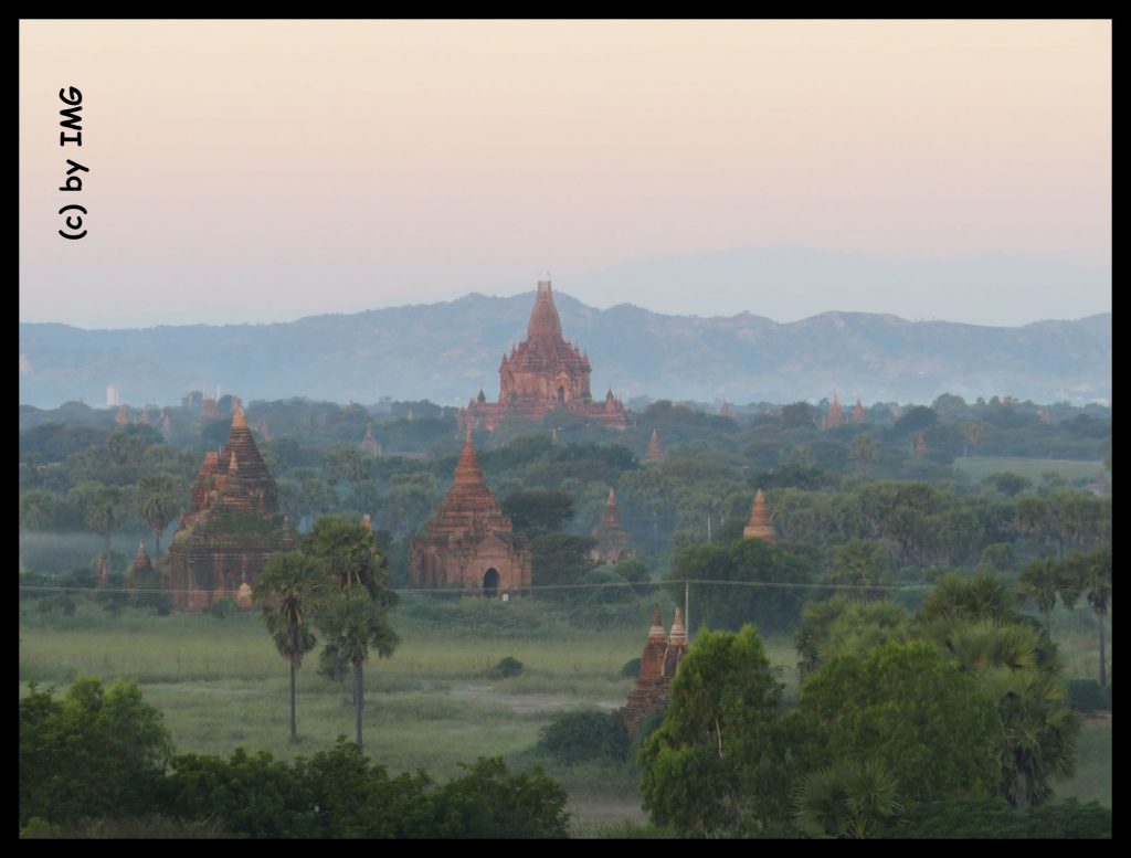 Ballons Ballons Bagan Pagan Myanmar Burma