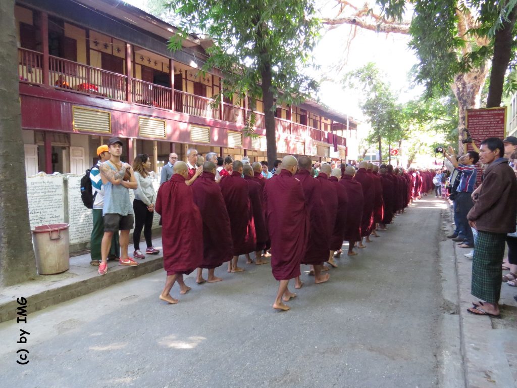Mönche Myanmar Amaraprua
