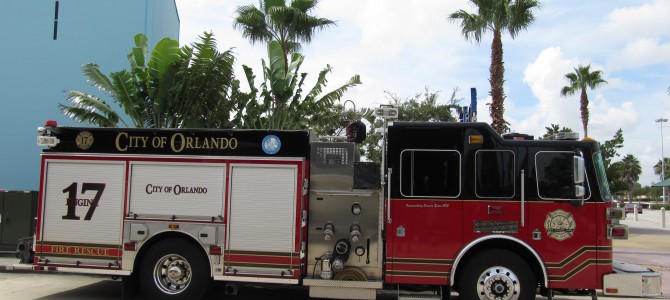 USA – Orlando 2012 – Feuerwehr und Frühstück