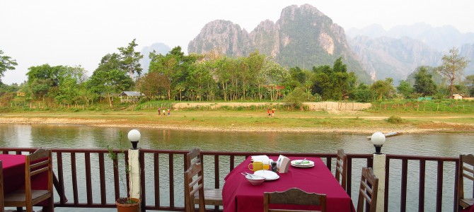 Laos – Vang Vieng – Elephant Crossing Guesthouse