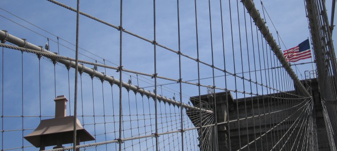 USA – New York – Die Brooklyn Bridge